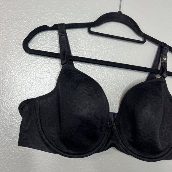Torrid Curve Lightly Lined T-Shirt Bra Size 42C Black Leopard Underwire NWT - Picture 2 of 10